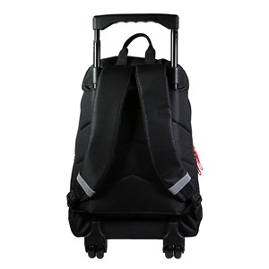 Bagtrotter sac à dos à roulettes marvel spider-man noir