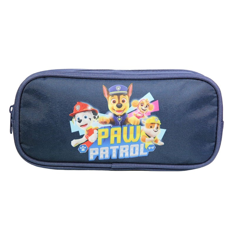 Bagtrotter trousse scolaire rectangulaire pat'patrouille bleue