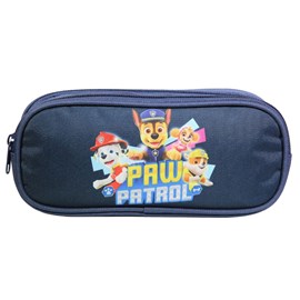 Bagtrotter trousse scolaire 2 compartiments pat'patrouille bleue