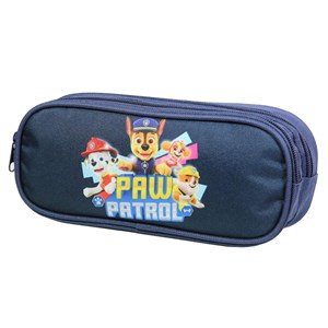 Bagtrotter trousse scolaire 2 compartiments pat'patrouille bleue