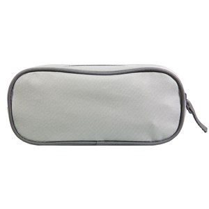 Bagtrotter trousse scolaire rectangulaire offshore grise fleurs