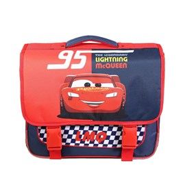 Bagtrotter cartable 38 cm disney cars rouge et bleu