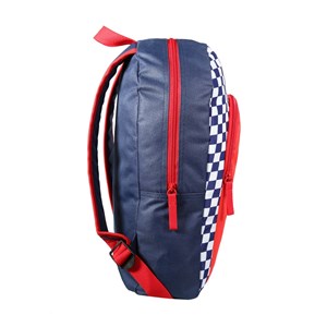 Bagtrotter sac à dos 37 cm avec poche disney cars rouge et bleu