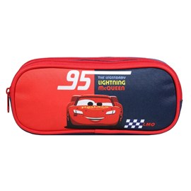 Bagtrotter trousse scolaire 2 compartiments disney cars rouge et bleu