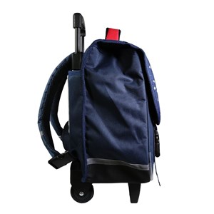 Bagtrotter cartable à roulettes 38 cm phileas bleu usa