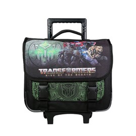 Bagtrotter cartable à roulettes 38 cm transformers noir
