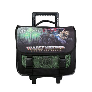 Bagtrotter cartable à roulettes 38 cm transformers noir