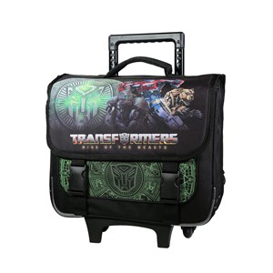 Bagtrotter cartable à roulettes 38 cm transformers noir