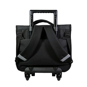 Bagtrotter cartable à roulettes 38 cm transformers noir