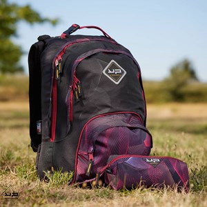 Bodypack trousse rectangle recyclée moiré fuchsia