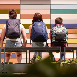 Bodypack sac à dos recyclé ordi usb typo