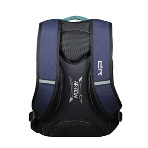 Bodypack sac à dos recyclé dos réglable moiré bleu