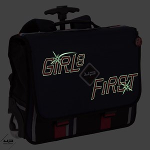 Bodypack cartable 41 cm roulettes recyclé girl first