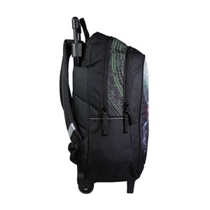 Bagtrotter sac à dos à roulettes 45 cm transformers noir