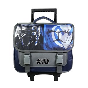 Bagtrotter cartable à roulettes 38 cm disney star wars multicolore