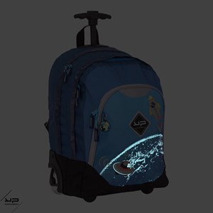 Bodypack sac à dos à roulettes 44 cm objectif lune
