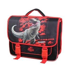 Bagtrotter cartable 38 cm jurassic world dinosaure noir