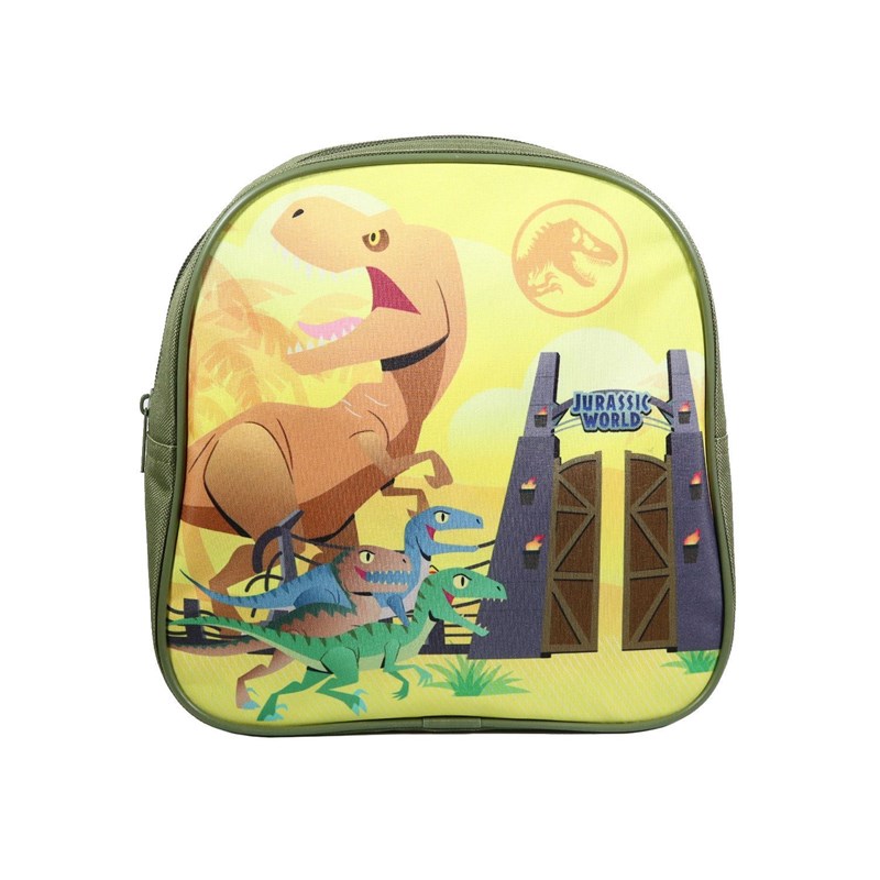 Bagtrotter sac à dos gouter 24 cm maternelle jurassic world dinosaure jaune