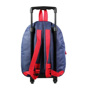 Bagtrotter sac à dos à roulettes 31 cm maternelle disney cars rouge et bleu