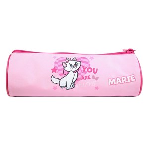 Bagtrotter trousse scolaire ronde disney marie les aristochats rose