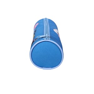 Bagtrotter trousse scolaire ronde barbapapa bleue