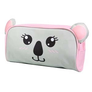 Bagtrotter trousse scolaire rectangulaire kids grise koala