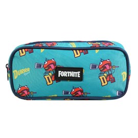 Bagtrotter trousse scolaire rectangulaire fortnite bleue