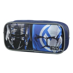 Bagtrotter trousse scolaire rectangulaire disney star wars bleu