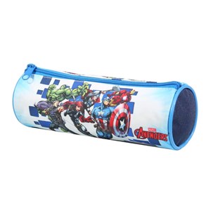Bagtrotter trousse scolaire ronde marvel avengers bleue