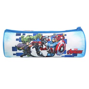 Bagtrotter trousse scolaire ronde marvel avengers bleue