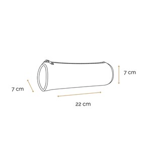 Bagtrotter trousse scolaire ronde marvel avengers bleue