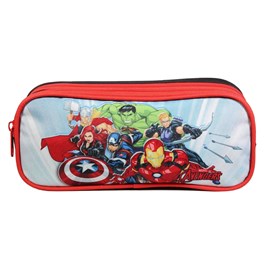 Bagtrotter trousse scolaire 2 compartiments marvel avengers multicolore