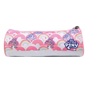 Bagtrotter trousse scolaire ronde my little pony rose