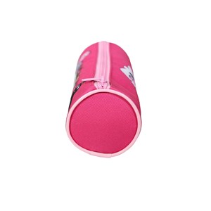 Bagtrotter trousse scolaire ronde barbapapa rose