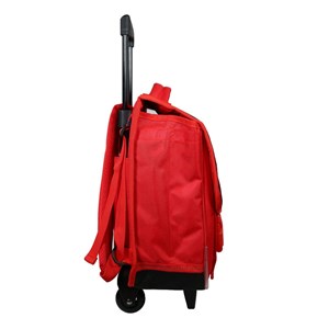 Bagtrotter cartable à roulettes 38 cm disney cars rouge