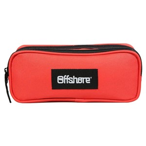 Bagtrotter trousse scolaire 2 compartiments offshore rouge