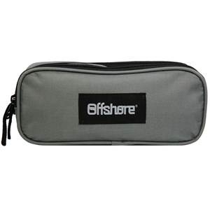 Bagtrotter trousse scolaire 2 compartiments offshore grise