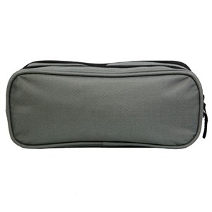 Bagtrotter trousse scolaire 2 compartiments offshore grise