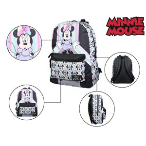 Bagtrotter sac à dos 1 compartiment disney minnie noir