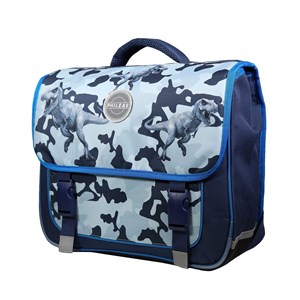 Bagtrotter cartable 38 cm phileas dinosaures bleu - le plus confortable des