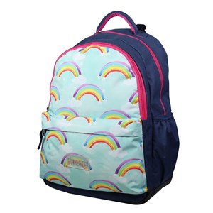 Bagtrotter sac à dos 2 compartiments phileas arc en ciel bleu - le plus
