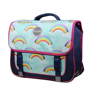 Bagtrotter cartable 38 cm phileas arc en ciel bleu - le plus confortable des