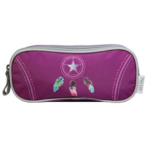 Bagtrotter trousse scolaire 2 compartiments phileas attrape rêve plumes