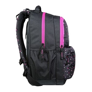 Bagtrotter sac à dos 2 compartiments phileas papillons noir - le plus