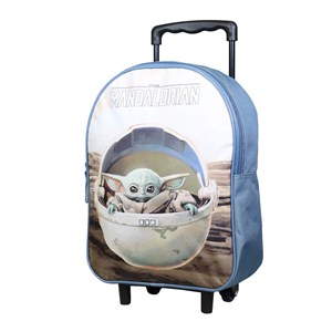 Bagtrotter sac à dos à roulettes 31 cm disney star wars - the mandalorian