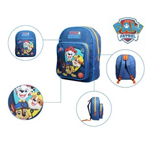 Bagtrotter sac à dos 31 cm avec poche pat'patrouille bleu