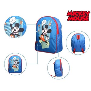 Bagtrotter sac à dos gouter maternelle 31 cm disney mickey bleu