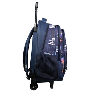 Bagtrotter sac à dos à roulettes offshore city ville bleu