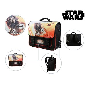 Bagtrotter cartable 38 cm disney star wars multicolore