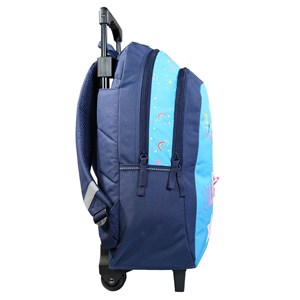 Bagtrotter sac à dos à roulettes lili lou bleu